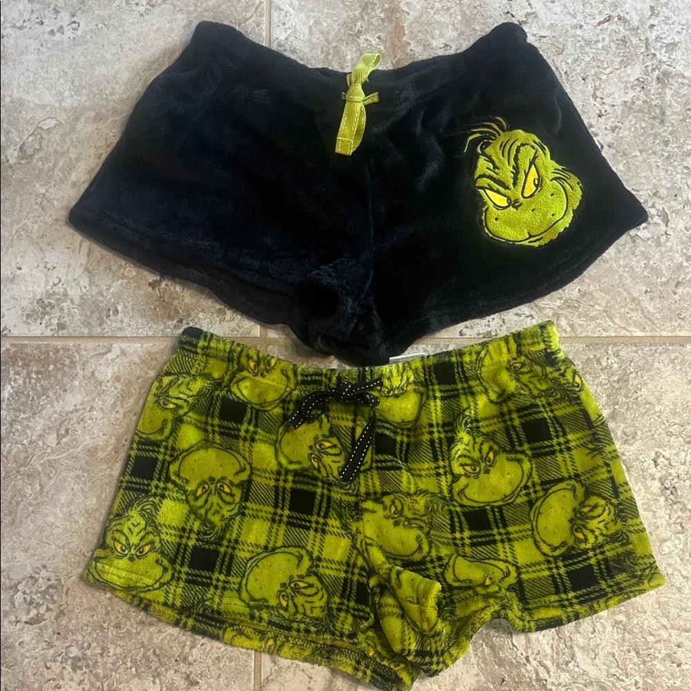 Dr.Seuss “The Grinch” PJS Shorts for Women 2 Pairs